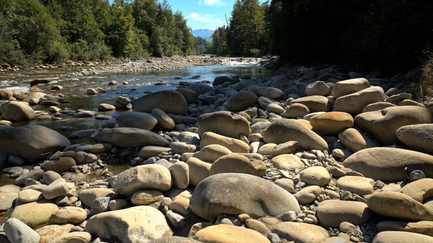 The Little Emme River, Canton Lucerne, Switzerland